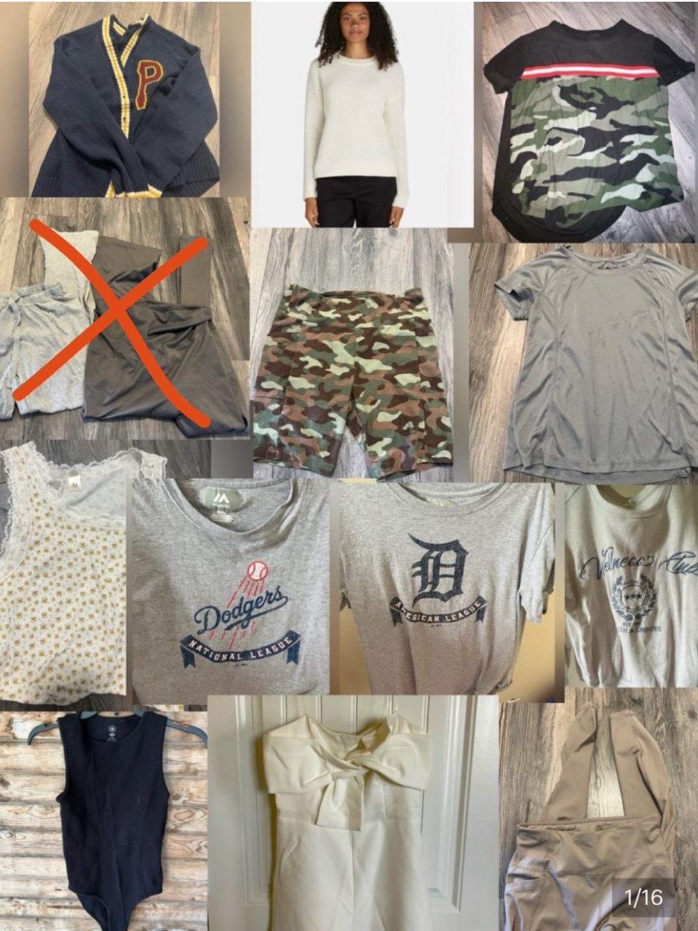 Assorted clothing pieces
